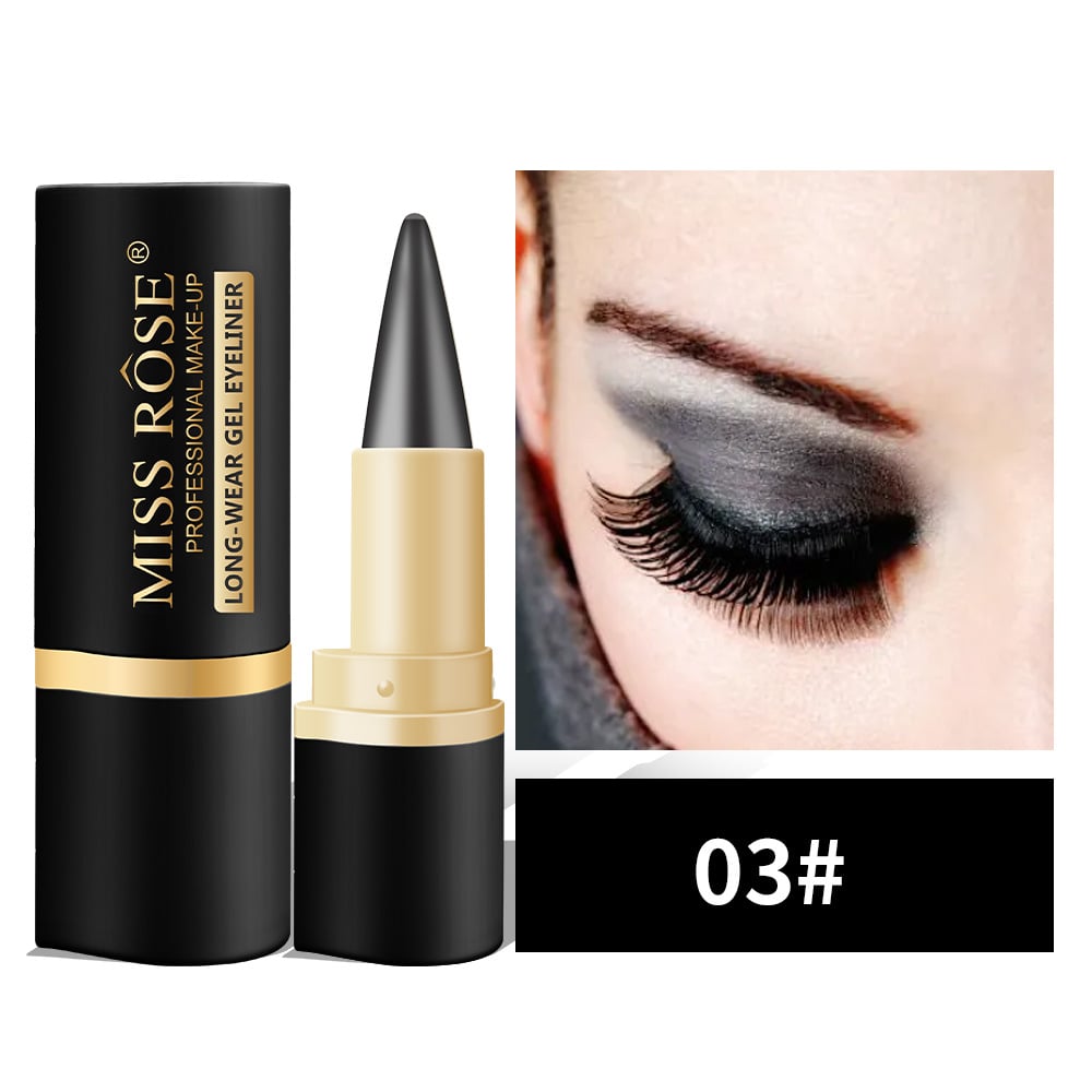 Eyeliner - Matte Sneldrogende Geltextuur - Waterdicht en Langhoudend
