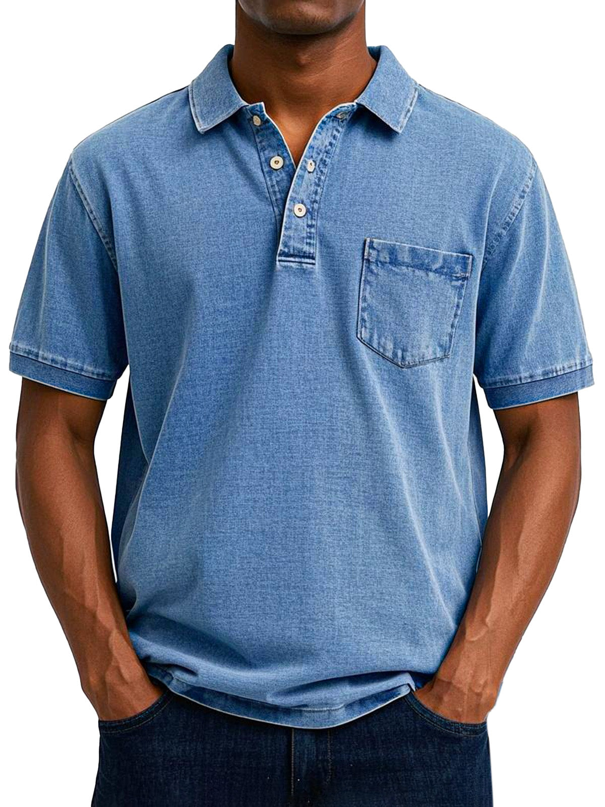 Heren - Polo Tshirt - Verstevigde Naden - Katoenmix