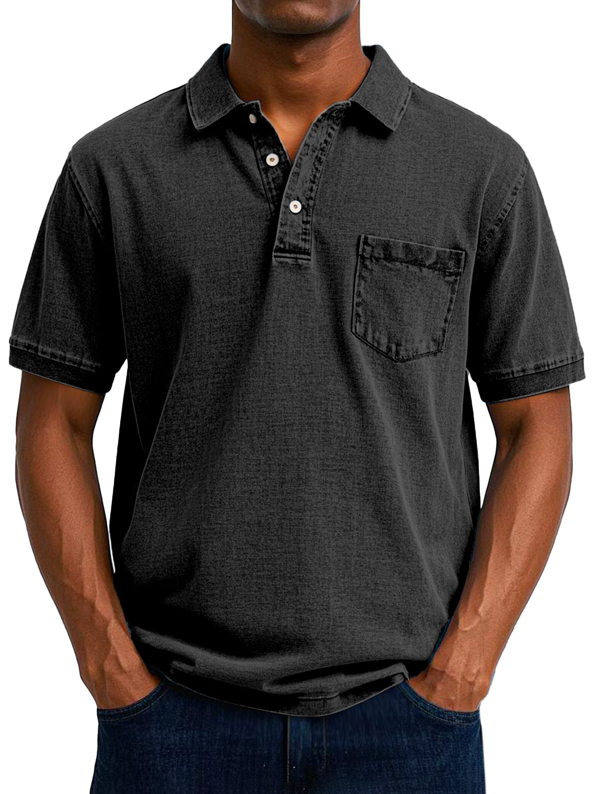 Heren - Polo Tshirt - Verstevigde Naden - Katoenmix