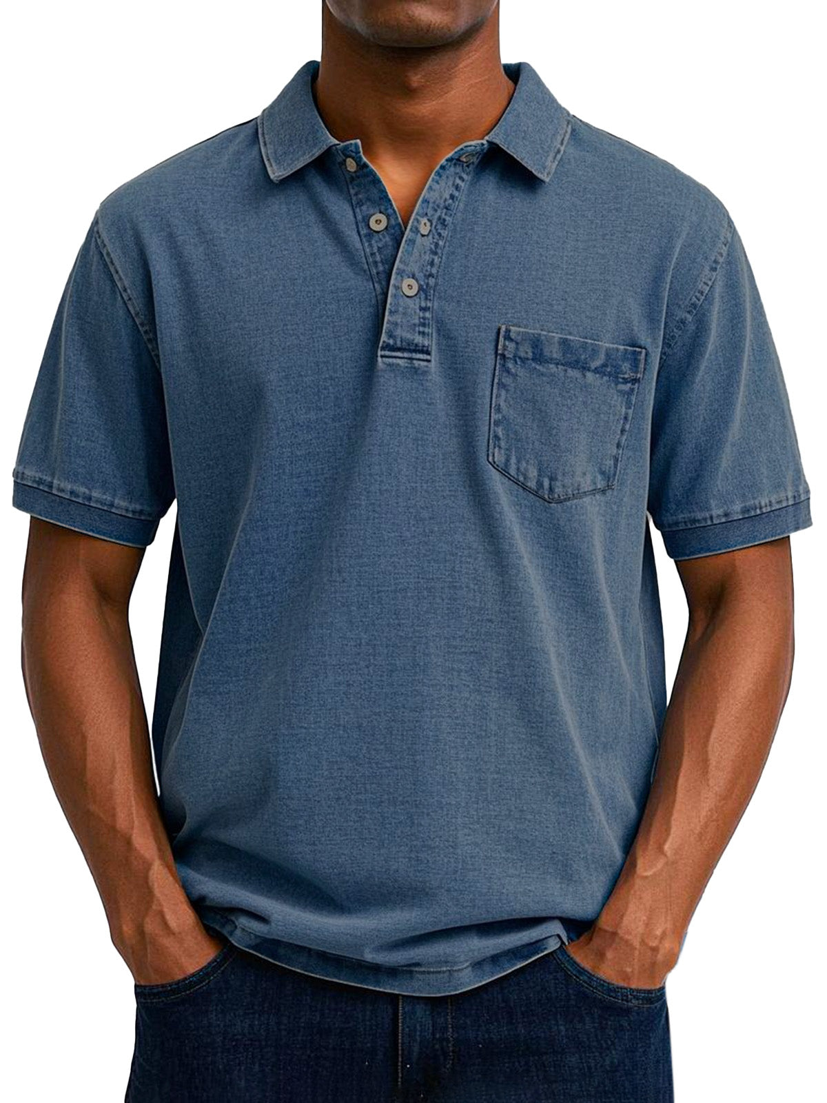 Heren - Polo Tshirt - Verstevigde Naden - Katoenmix