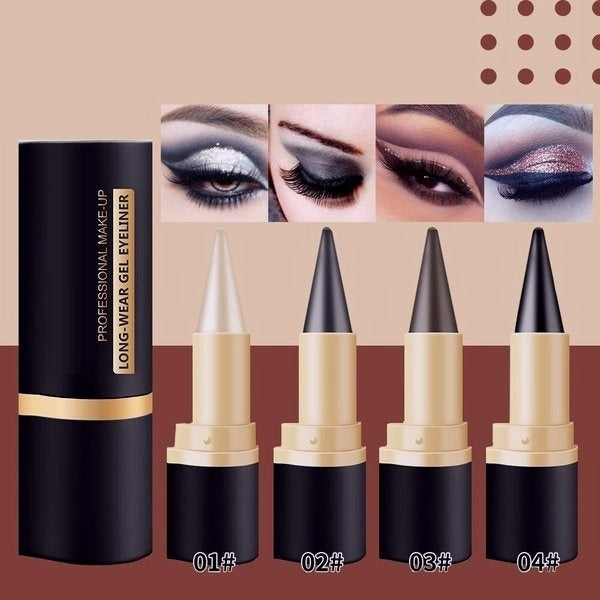 Eyeliner - Matte Sneldrogende Geltextuur - Waterdicht en Langhoudend
