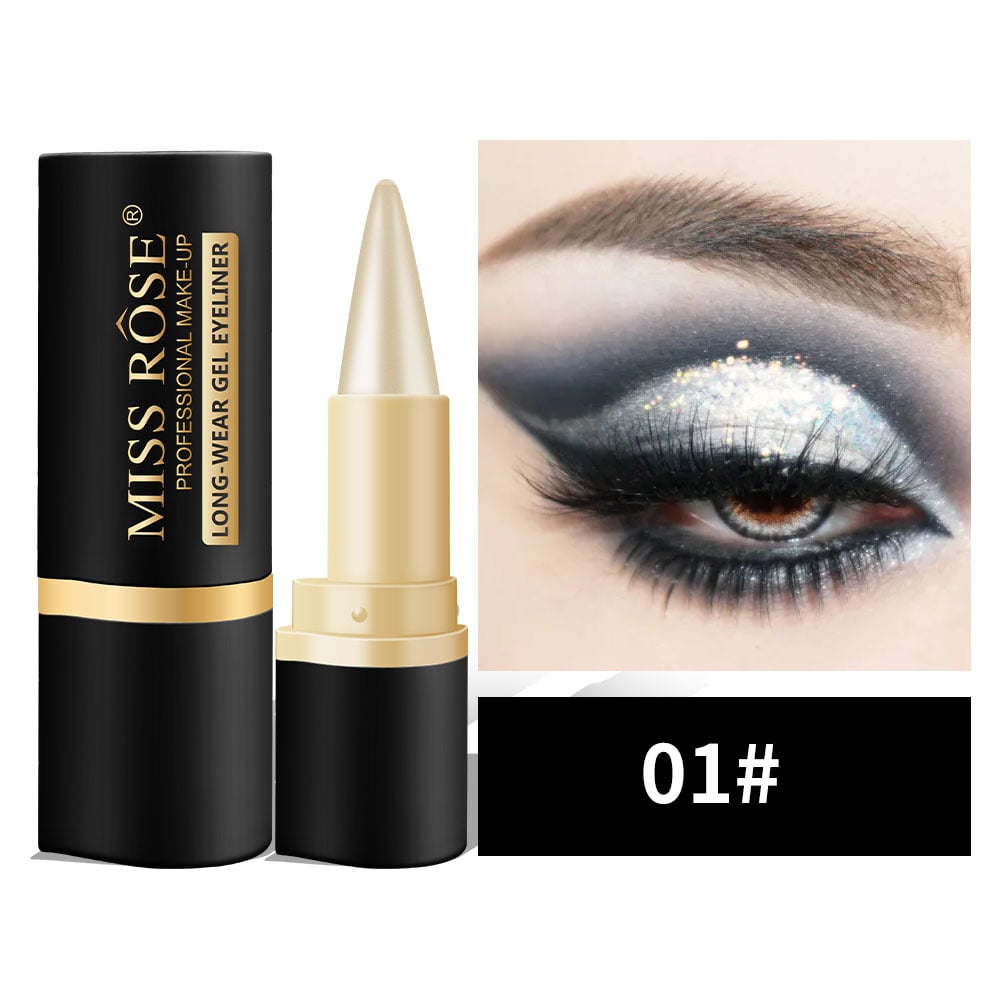 Eyeliner - Matte Sneldrogende Geltextuur - Waterdicht en Langhoudend
