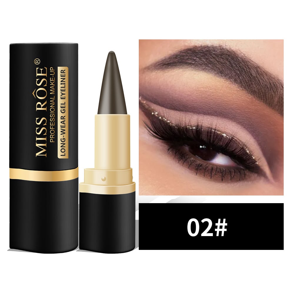 Eyeliner - Matte Sneldrogende Geltextuur - Waterdicht en Langhoudend