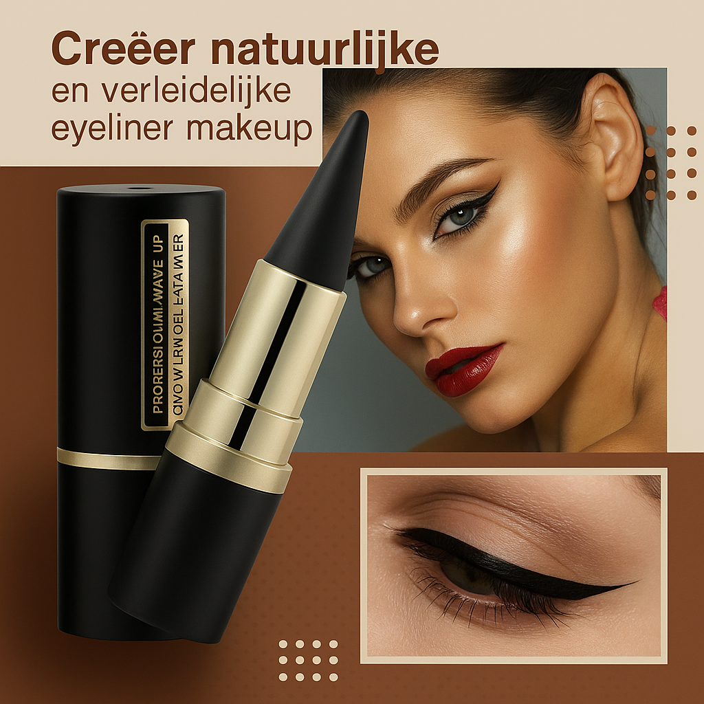 Eyeliner - Matte Sneldrogende Geltextuur - Waterdicht en Langhoudend