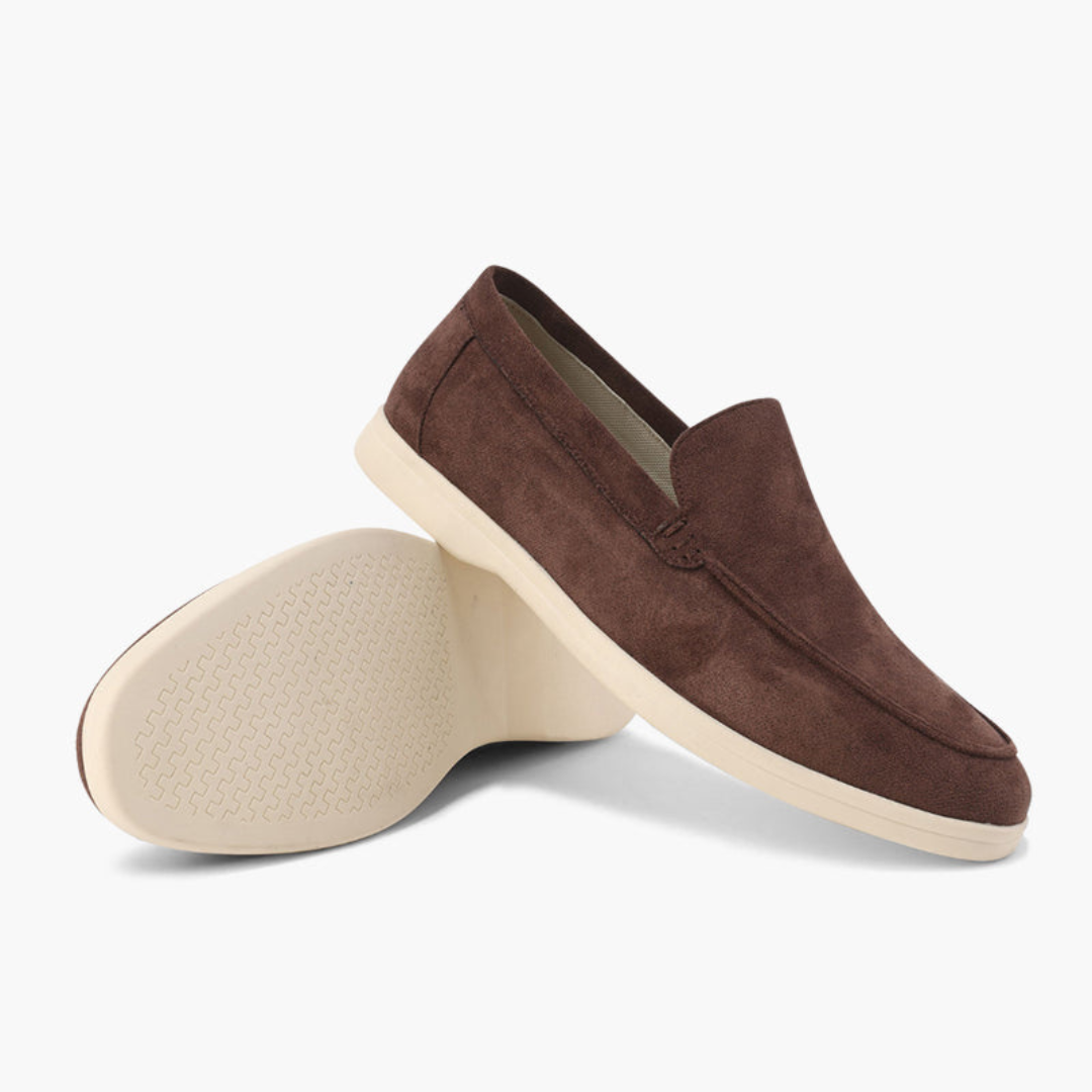 Loafers Heren - Suède Instappers - Elegante Comfortabele Schoen-Tijd voor Stijl