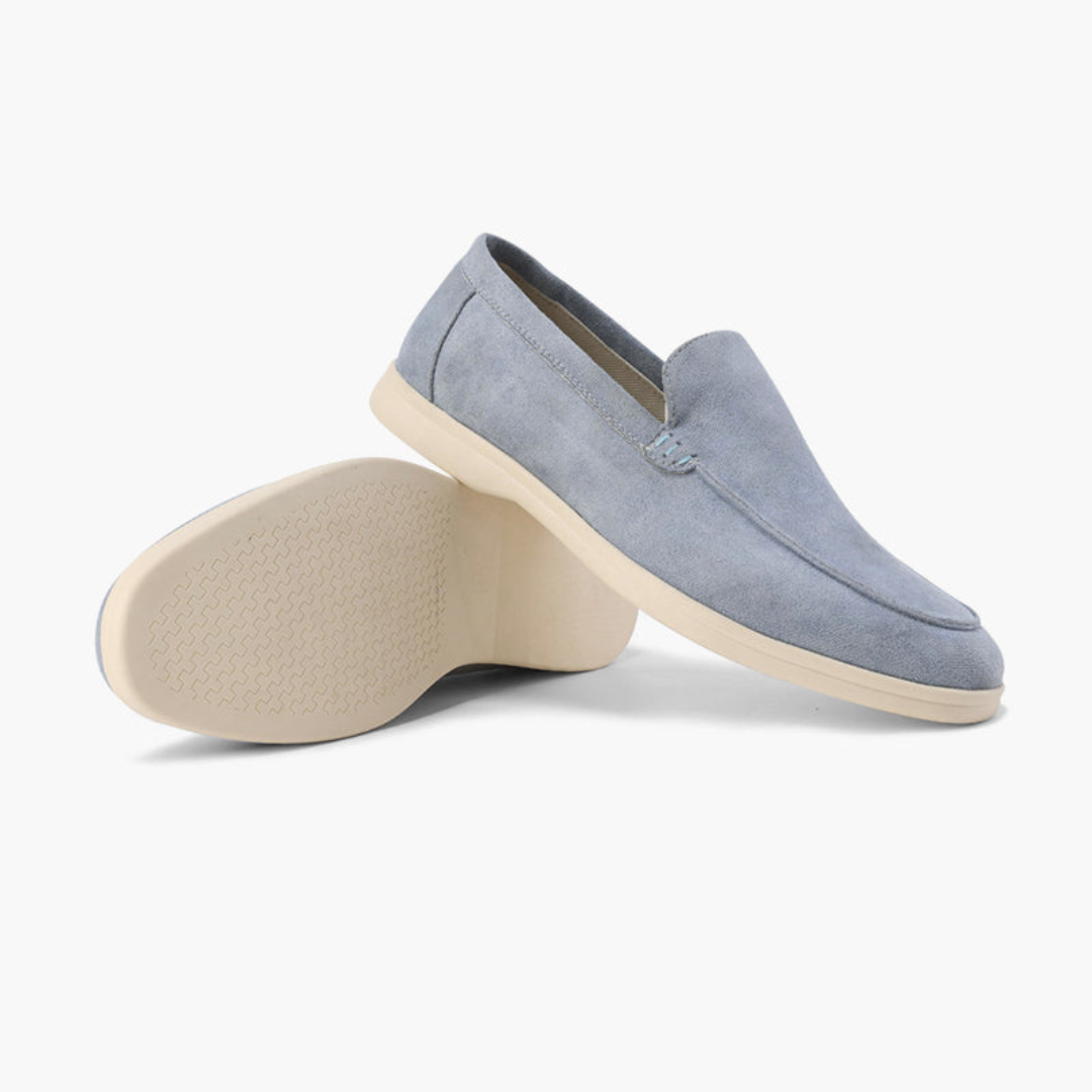 Loafers Heren - Suède Instappers - Elegante Comfortabele Schoen-Tijd voor Stijl