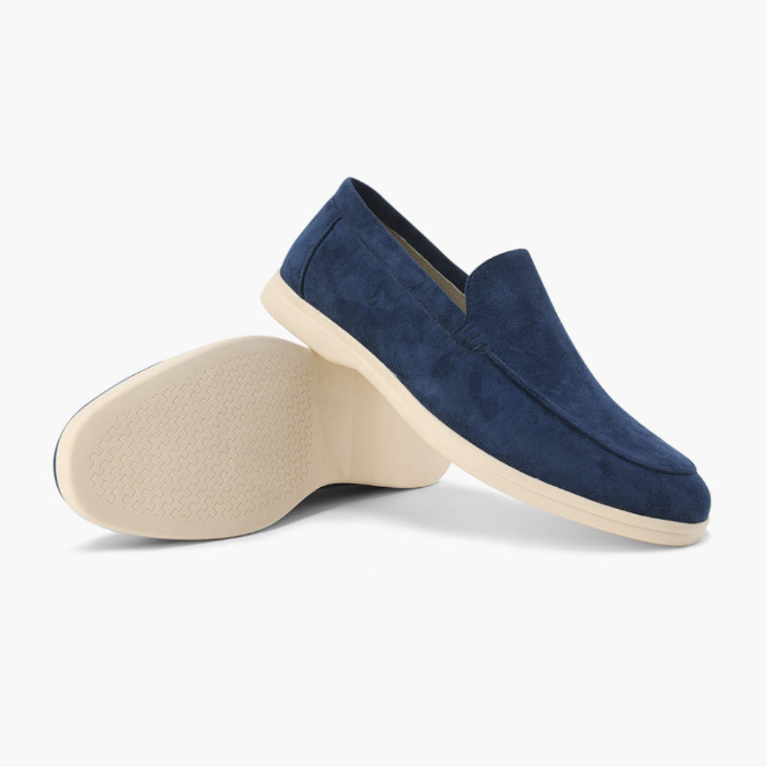 Loafers Heren - Suède Instappers - Elegante Comfortabele Schoen-Tijd voor Stijl