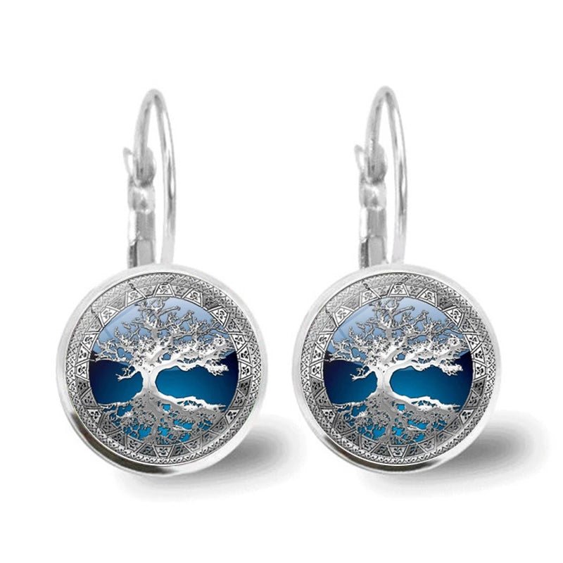 Oorbellen - Levensboom - Zilver - Tijd voor Stijl