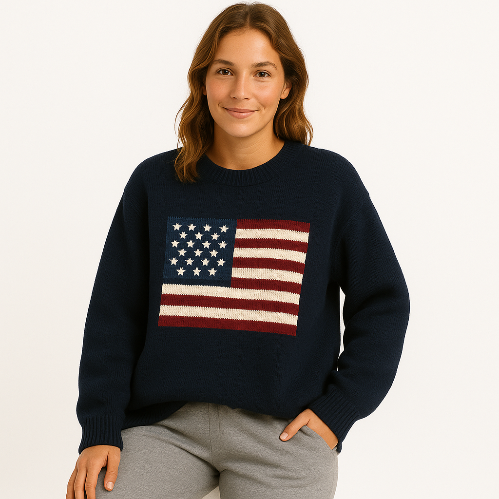 Oversized Sweater Dames - Gebreid Katoenmix - Tijd voor Stijl
