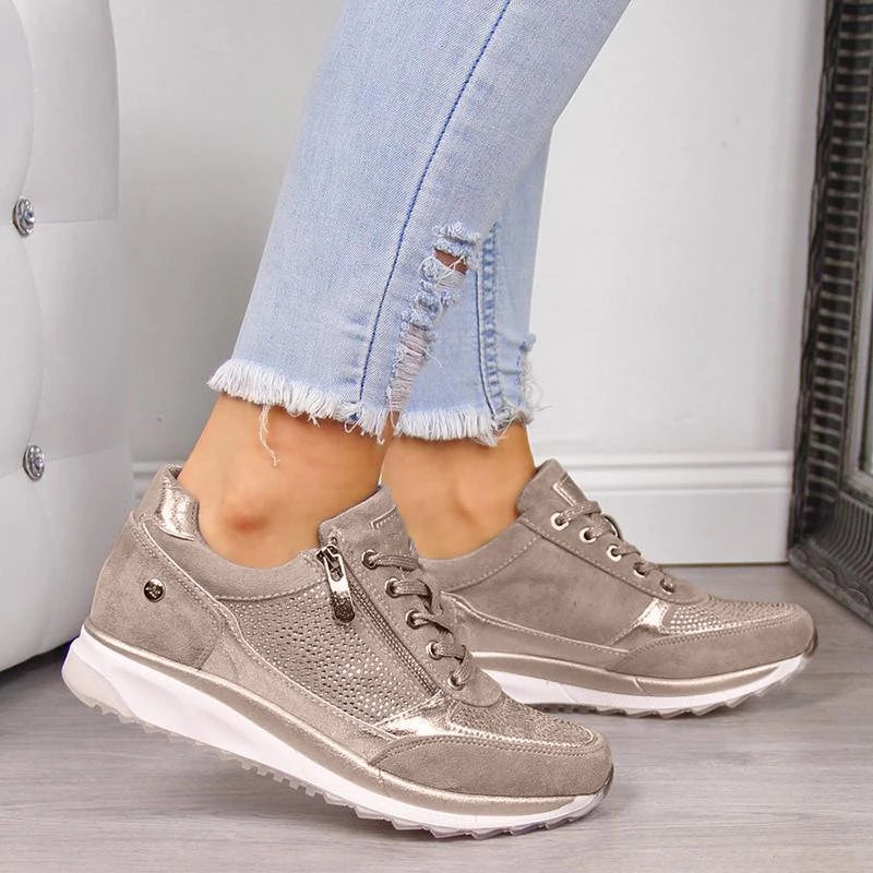 Mirjam - Orthopedische Sneakers met Ritssluiting