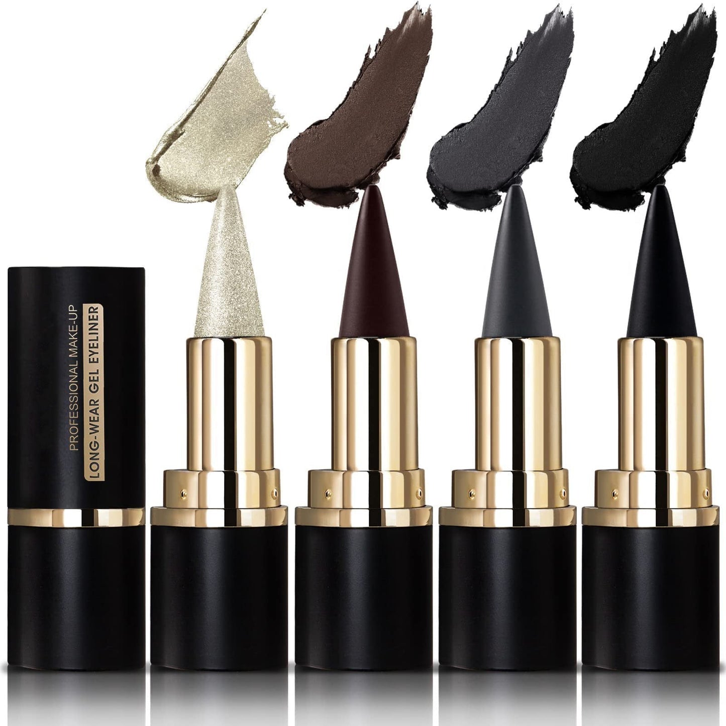 Eyeliner - Matte Sneldrogende Geltextuur - Waterdicht en Langhoudend