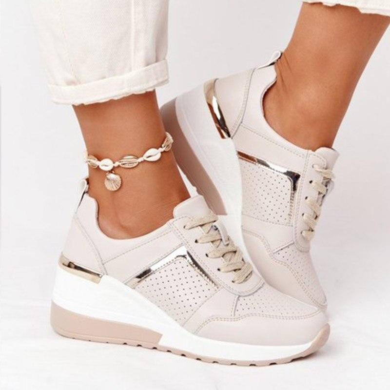 Dames Sneakers Orthopedisch Ademend Bovenwerk - Tijd voor Stijl