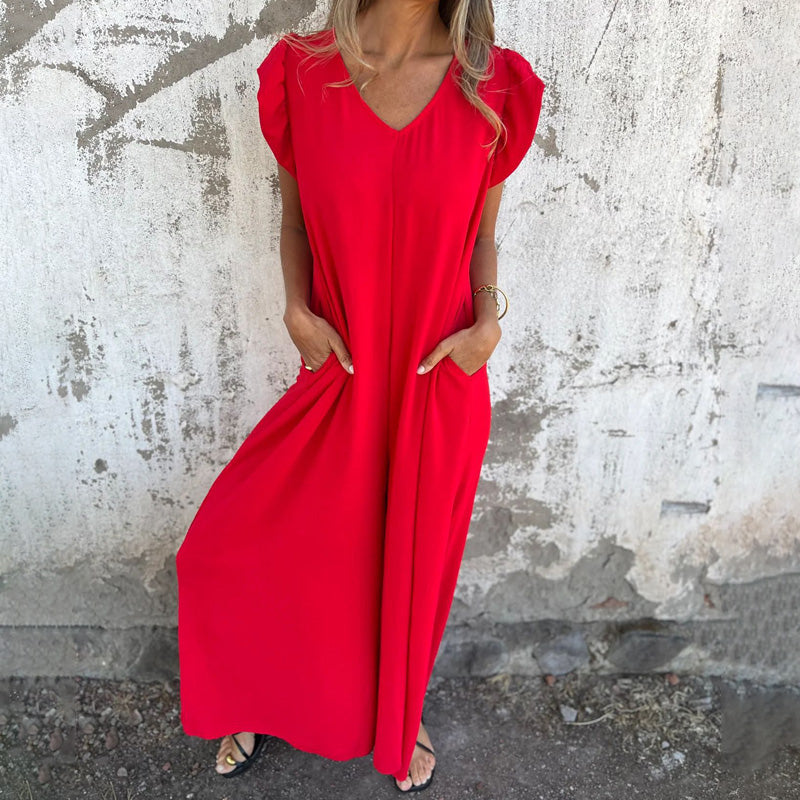 Damesjumpsuit - V-hals - Luipaardprint - Polyester - Tijd voor Stijl
