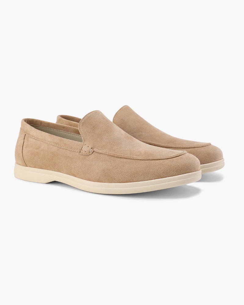 Loafers Heren - Suède Instappers - Elegante Comfortabele Schoen-Tijd voor Stijl