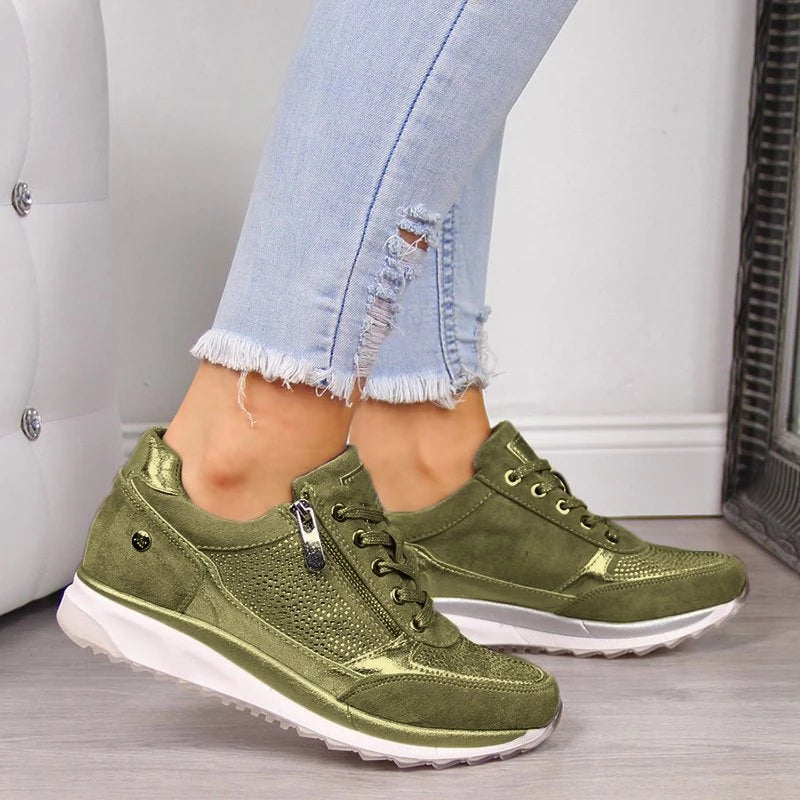 Mirjam - Orthopedische Sneakers met Ritssluiting