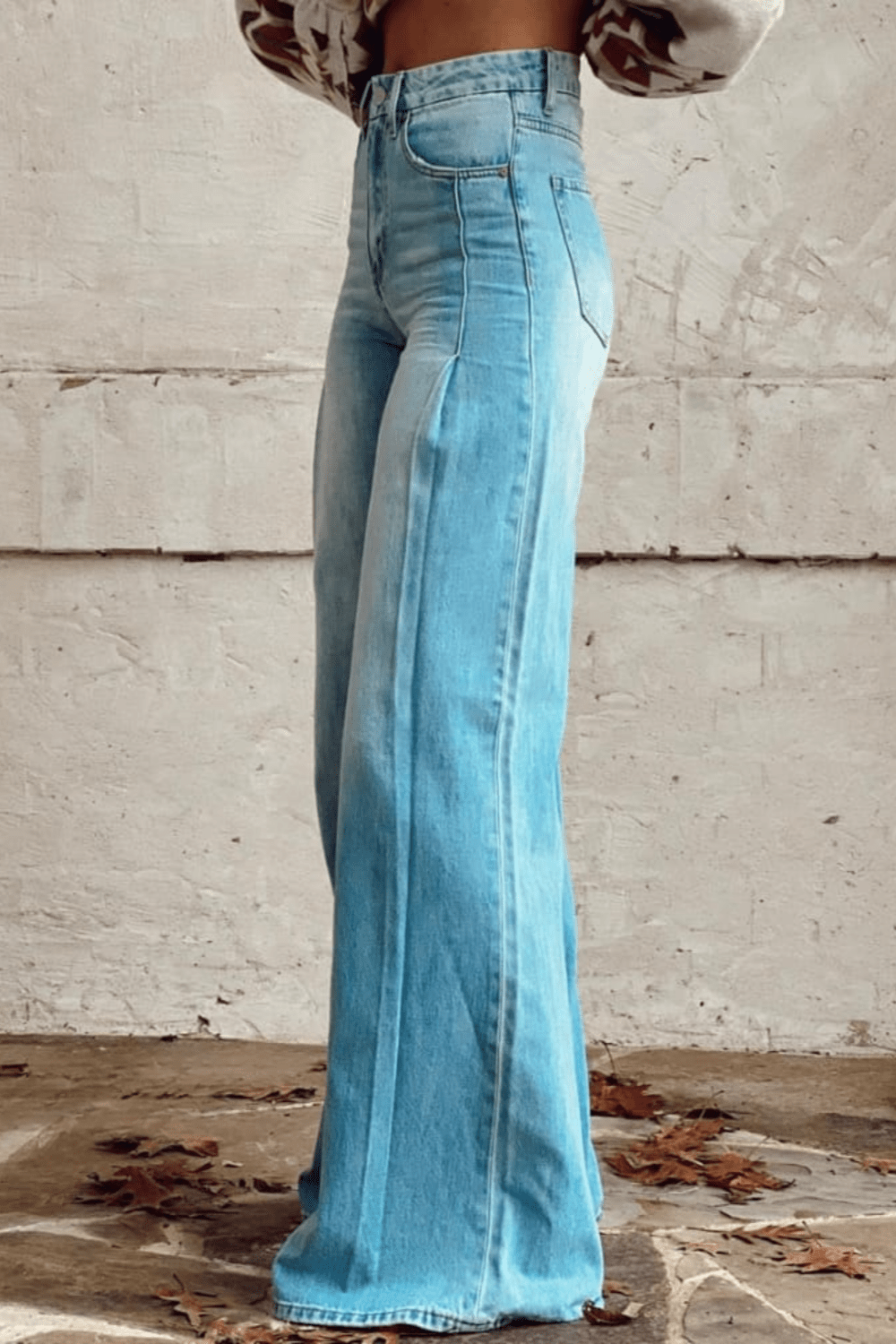 Damesbroek - Boho Stijl - Vintage Ontwerp - Jeans - Tijd voor Stijl